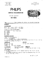 Philips - BX-190-U-Service-Manual 